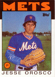 1986 Topps Baseball Cards      465     Jesse Orosco
